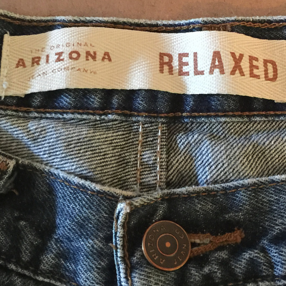 Arizona Denim Jeans Relaxed Fit size 29w 32L - Picture 3 of 5